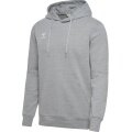 hummel Bluza z kapturem hmlGO 2.0 Hoodie (Bawełna ekologiczna) szara Męska