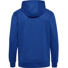 hummel Bluza z kapturem hmlGO 2.0 Full-Zip Hoodie (miękki materiał dresowy) granatowy Mężczyźni