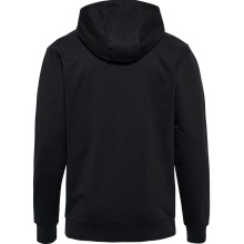 hummel Bluza z kapturem hmlGO 2.0 Logo Hoodie (miękki materiał dresowy) czarny Mężczyźni