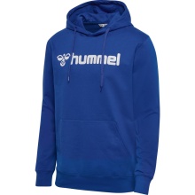 hummel Bluza z kapturem hmlGO 2.0 Logo Hoodie (miękka dzianina) granatowa Mężczyźni