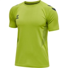 hummel Koszulka sportowa hmlLEAD Pro Seamless Training Jersey (elastyczny materiał jersey) Krótki rękaw limonkowy Mężczyźni