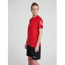 hummel Sport/Freizeit-Polo hmlGO Cotton (Bawełna) Krótki rękaw czerwony Damski