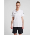 hummel Sport/Freizeit-Polo hmlGO Cotton (Bawełna) Krótki rękaw biały Damski