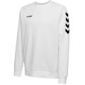 hummel Pullover Basic hmlGO Cotton Sweatshirt (Bawełna) biały Dzieci