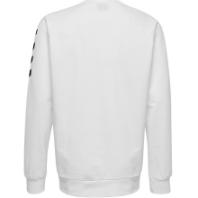 hummel Pullover Basic hmlGO Cotton Sweatshirt (Bawełna) biały Dzieci