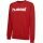 hummel Pullover Basic hmlGO Cotton Sweatshirt Big Logo (Bawełna) czerwony Dzieci