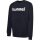 hummel Pullover Basic hmlGO Cotton Sweatshirt Big Logo (Bawełna) granatowy Dzieci