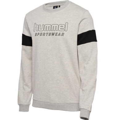 hummel Sweter hmlLGC Bryce (Bawełna) szary Mężczyźni