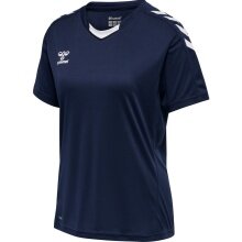 hummel Koszulka sportowa hmlCORE XK Poly Jersey (wytrzymały podwójny splot) Krótki rękaw granatowy Damska