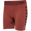 hummel Bielizna funkcyjna Sport-Short Tight Seamless bezszwowa (szybkoschnąca, dopasowana) krótka brązowa damska