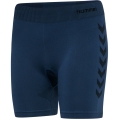 hummel Funkcjonalna bielizna sportowa Short Tight Seamless bezszwowe (szybkoschnące, dopasowane) krótkie granatowe damskie