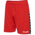 hummel Spodenki sportowe hmlAUTHENTIC Poly Shorts (lekki materiał jersey, bez bocznych kieszeni) Krótkie czerwone dziecięce