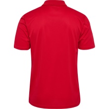 hummel Sport-Polo hmlESSENTIAL (100% rec. poliester) Krótki rękaw czerwony Mężczyźni