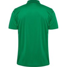 hummel Sport-Polo hmlESSENTIAL (100% rec. poliester) Krótki rękaw zielony Mężczyźni