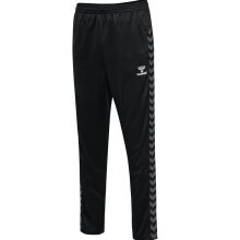 hummel Spodenki sportowe hmlAUTHENTIC PL Pants (materiał Interlock) długie czarne męskie