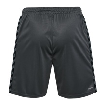 hummel Spodenki sportowe hmlAUTHENTIC PL Shorts (100% poliester) krótkie asfaltnoszare męskie