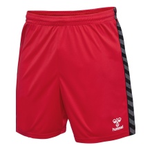 hummel Spodenki sportowe hmlAUTHENTIC PL Shorts (100% poliester) krótkie czerwone męskie