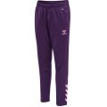 hummel Spodnie sportowe hmlCORE XK Poly Pants (materiał poliestrowy, z kieszeniami na zamek błyskawiczny) Długie fioletowe Dzieci