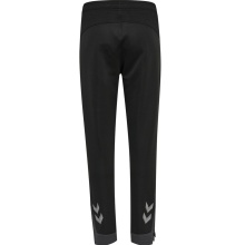 hummel Spodnie sportowe hmlLEAD Poly Pants (Kieszenie boczne, elastyczny materiał dresowy) Długie czarne Dzieci