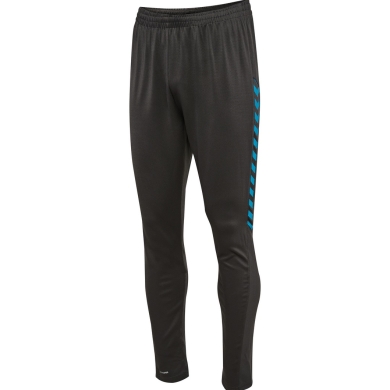 hummel Spodnie sportowe hmlSTALTIC Training Pant (tkanina Interlock) Długie ciemnoszare/niebieskie Męskie