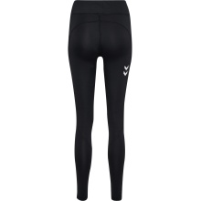 hummel Sport-Tight hmlCOURT Poly Tights (dopasowane, najwyższy komfort noszenia) długie czarne damskie