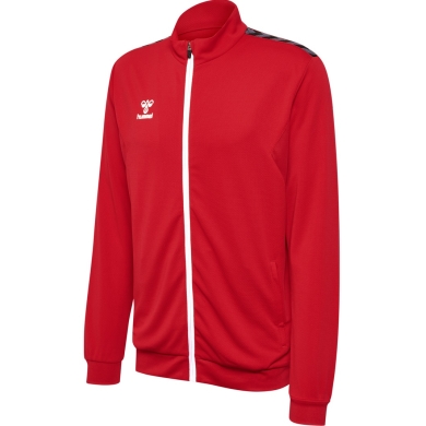 hummel Sportowa kurtka treningowa hmlAUTHENTIC PL Full-Zip (100% poliester) czerwony mężczyźni