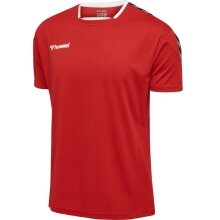 hummel Koszulka sportowa hmlAUTHENTIC Poly Jersey (lekki materiał jersey) Krótki rękaw czerwony Dzieci