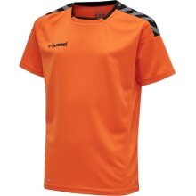 hummel Koszulka sportowa hmlAUTHENTIC Poly Jersey (lekki materiał jersey) Krótki rękaw pomarańczowy Dzieci