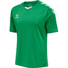 hummel Koszulka sportowa hmlCORE XK Poly Jersey (wytrzymały podwójny splot) Krótki rękaw zielony Mężczyźni