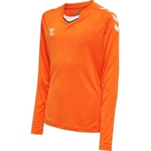 hummel Sportowa koszulka z długim rękawem hmlCORE XK Poly Jersey (materiał Interlock) pomarańczowa dziecięca