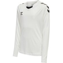 hummel Sportowa koszulka z długim rękawem hmlCORE XK Poly Jersey (tkanina interlock) biała dziecięca