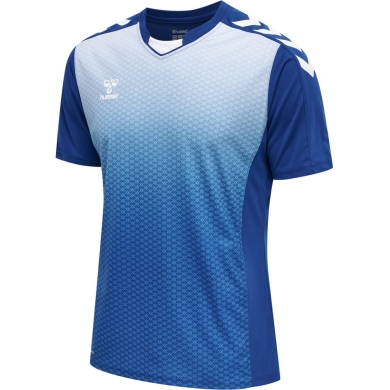 hummel Koszulka sportowa hmlCORE XK Sublimation Jersey (materiał Interlock, Beecool) Krótki rękaw granatowy Mężczyźni