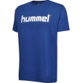 hummel Sport/Czas wolny T-shirt hmlGO Cotton Big Logo (Bawełna) Krótki rękaw ciemnoniebieski Dzieci