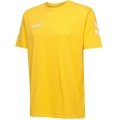 hummel Sport/Czas wolny T-shirt hmlGO Cotton (Bawełna) Krótki rękaw żółty Dzieci