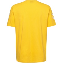 hummel Sport/Czas wolny T-shirt hmlGO Cotton (Bawełna) Krótki rękaw żółty Dzieci