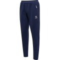 hummel Spodnie sportowe hmlMOVE Grid Cotton Pant (100% bawełna) długie granatowe męskie