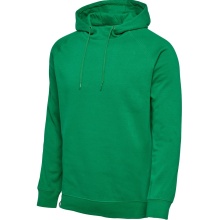 hummel Bluza z kapturem Basic hmlRED Classic Hoodie (Bawełna) zielona Mężczyźni