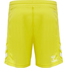 hummel Spodenki sportowe hmlCORE XK Poly Shorts (wytrzymały podwójny splot, bez bocznych kieszeni) Krótkie żółte Dzieci