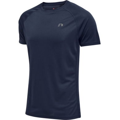 newline Sport-Tshirt Core Running - oddychający, lekki - ciemnoniebieski Mężczyźni