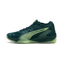 Puma halowe buty do squasha Eliminate Nitro SQD 4 2024 niebiesko-zielone męskie