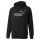 Puma Bluza z kapturem Hoodie Graphic Big Logo - Bawełna, ocieplana - czarna Męska