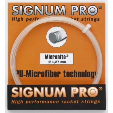 Signum Pro Sznur tenisowy Micronite (Dotyk+Kontrola) naturalny 12m Zestaw