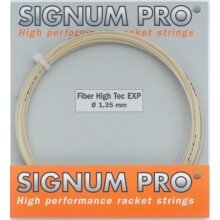 Signum Pro Sznur Tenisowy Fiber High Tec EXP naturalny 12m Zestaw