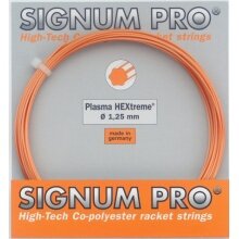 Signum Pro Sznur tenisowy Plasma Hextreme (Trwałość+Spin) pomarańczowy 12m Zestaw