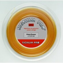 Signum Pro Sznur tenisowy Poly Power (trwałość) miodowy 200m rolka