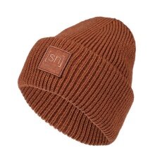 super natural czapka zimowa Krissini Beanie (przyjemne uczucie noszenia) brązowa Damska - 1 sztuka