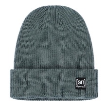 super natural czapka zimowa Merino Basic Beanie (wełna merino, idealna ochrona przed zimnem) zielona - 1 sztuka