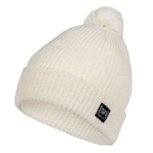 super natural zimowa czapka Pom Beanie z pomponem biała damska - 1 sztuka