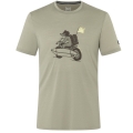 super natural Koszulka turystyczna/rekreacyjna Naked Bear Tee (Mieszanka Merino) Canteen sagegrün Mężczyźni