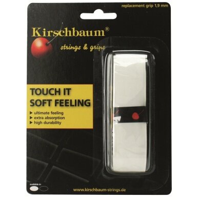 Kirschbaum Basisband Touch It Soft Feeling 1.9mm biały - 1 sztuka